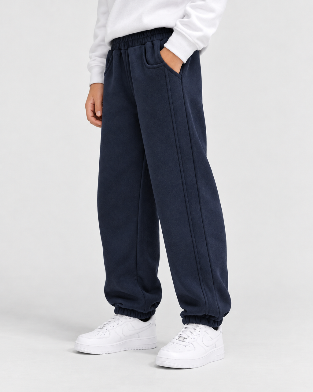 I Had Plans Kids' Relaxed Fit Sweatpants – Navy