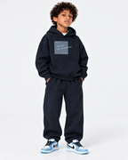 I Had Plans Kids' Oversized Graphic Hoodie – Navy