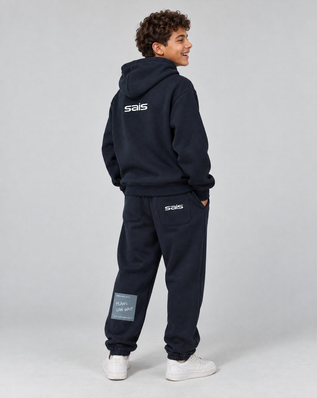 I Had Plans Kids' Relaxed Fit Sweatpants – Navy