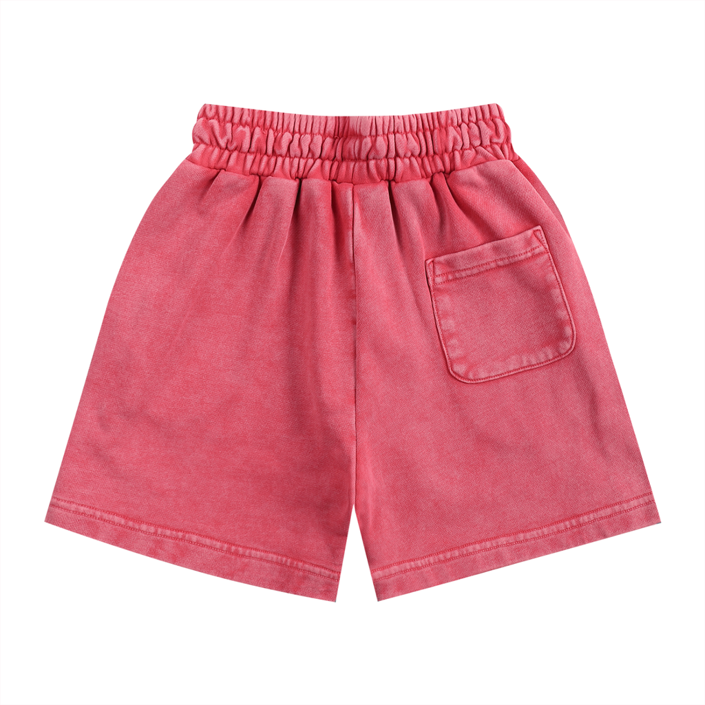 Relaxed Kids Streetwear Shorts – Pink