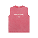 Not Basic, Gracias Kids Graphic Tank Top – Pink