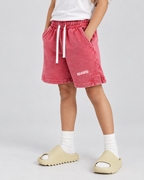 Relaxed Kids Streetwear Shorts – Pink