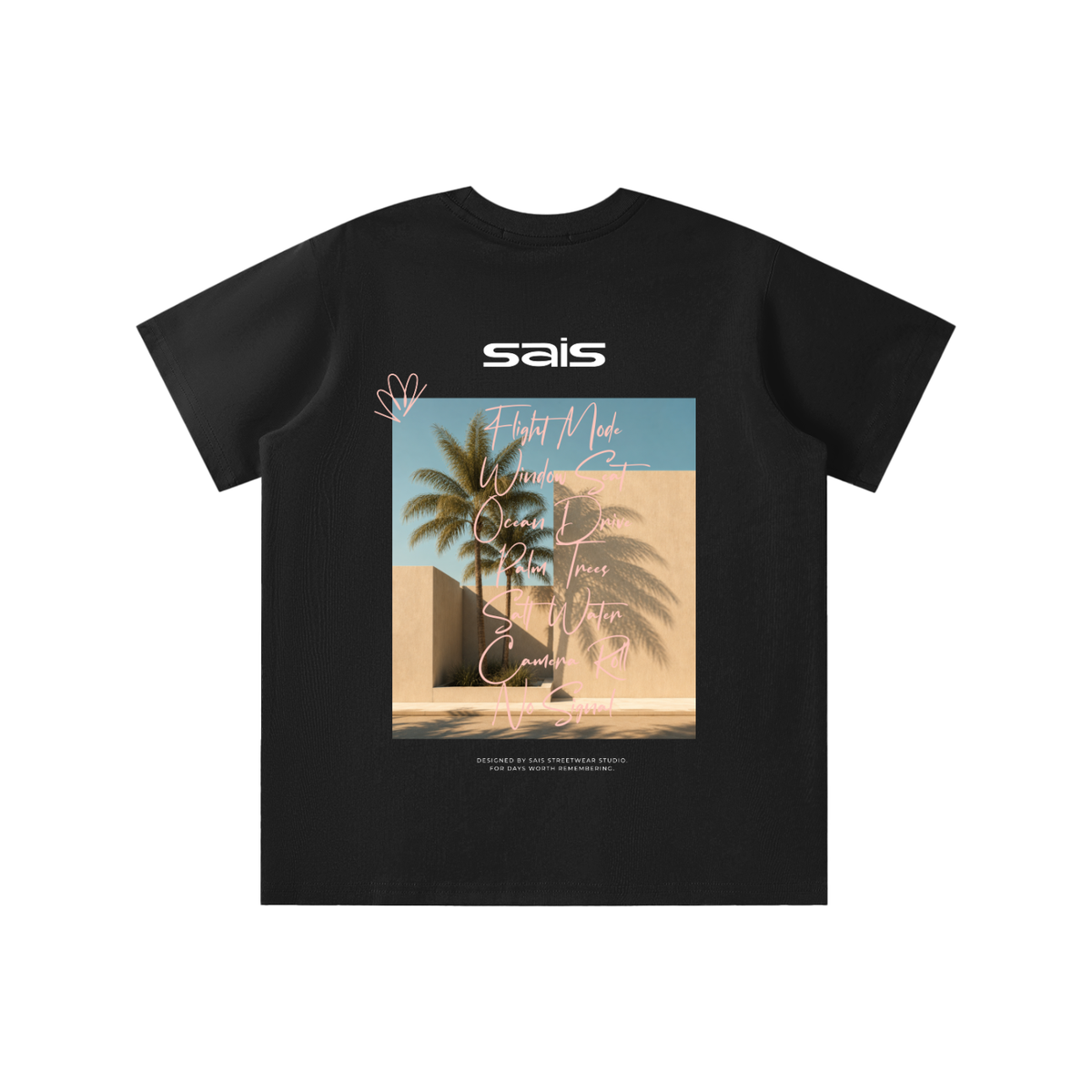 Palm Escape Kids Graphic T-Shirt